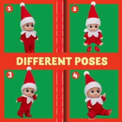 2 Pcs Red Tiny Baby Elf Doll Christmas -Xmas Supplies Shop image 3 6112a208 28bb 4207 beec 3fdb30c13f21