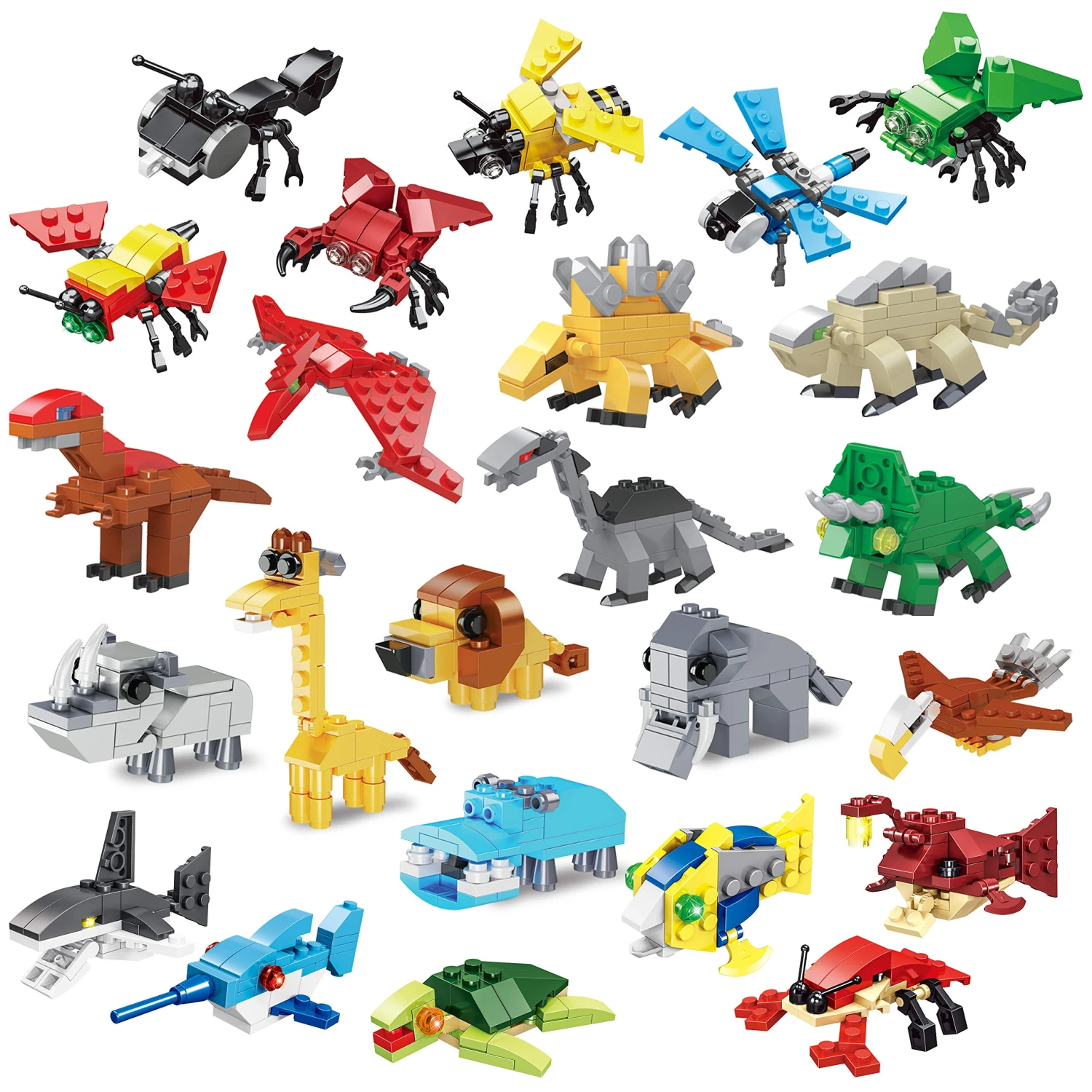 Christmas Advent Calendar Toys With Animal Building Blocks 5 Christmas Advent Calendar Toys With Animal Building Blocks - Image 3