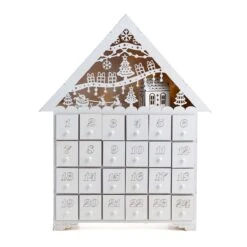 Christmas Pre-lit Wooden House Advent Calendar With Drawers 11 Christmas Pre-lit Wooden House Advent Calendar With Drawers -Xmas Supplies Shop image 3 7cc72cf1 d9ee 4afc a9bc fb6f387bd2fd