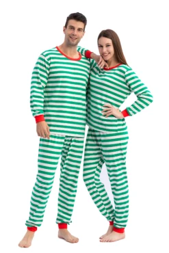 Men Christmas Green Stripe Family Matching Pajama 11 Men Christmas Green Stripe Family Matching Pajama -Xmas Supplies Shop image 3 8a39338a 1986 418e 98a4 0908ab4dda31