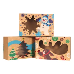 24 Christmas Bakery Treat Boxes -Xmas Supplies Shop image 3 8b6c2ba7 1cf7 4336 b5db 62061381d83c