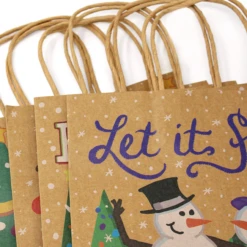 24 Christmas Holiday Goody Bags Kraft Paper 10 24 Christmas Holiday Goody Bags Kraft Paper -Xmas Supplies Shop image 3 8c2ed746 dd83 40ef 945f 0495fa208550