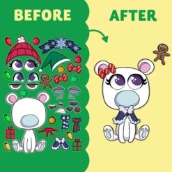 Make-a-face Christmas Sticker In 6 Designs, 36 Pcs 14 Make-a-face Christmas Sticker In 6 Designs, 36 Pcs -Xmas Supplies Shop image 3 922aceba ebb3 4fb5 b27d 0cd1448883f7