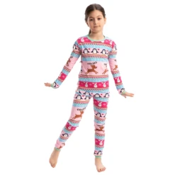 Girls Christmas Pajama Set -Xmas Supplies Shop image 3 938970cc 6d29 4033 b502 4499031206ca