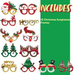 12Pcs Christmas Party Accessories Frame -Xmas Supplies Shop image 3 a4b76c71 81f3 4df3 95de 59ec963b0189