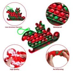 Christmas 5'' Toy With 3 Designs, 6 Pcs -Xmas Supplies Shop image 3 bd72fba3 c8b6 4124 9977 7b660697ee89