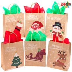Christmas Character Goodie Bags, 24 Pcs 11 Christmas Character Goodie Bags, 24 Pcs -Xmas Supplies Shop image 3 d4db7e54 db90 4668 9de6 c583f7cf16f8