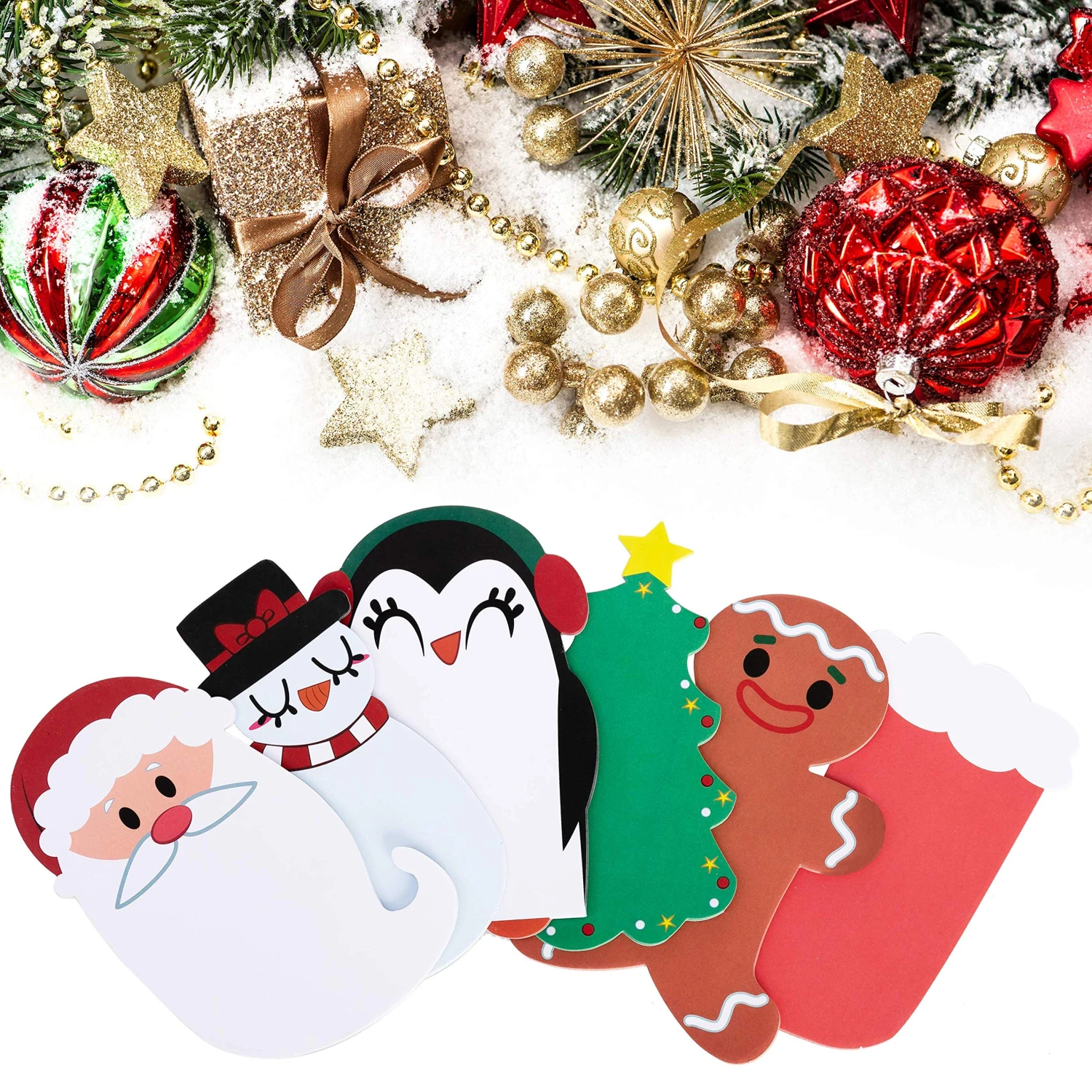 24 Packs Christmas Characters Notepads 5 24 Packs Christmas Characters Notepads - Image 3
