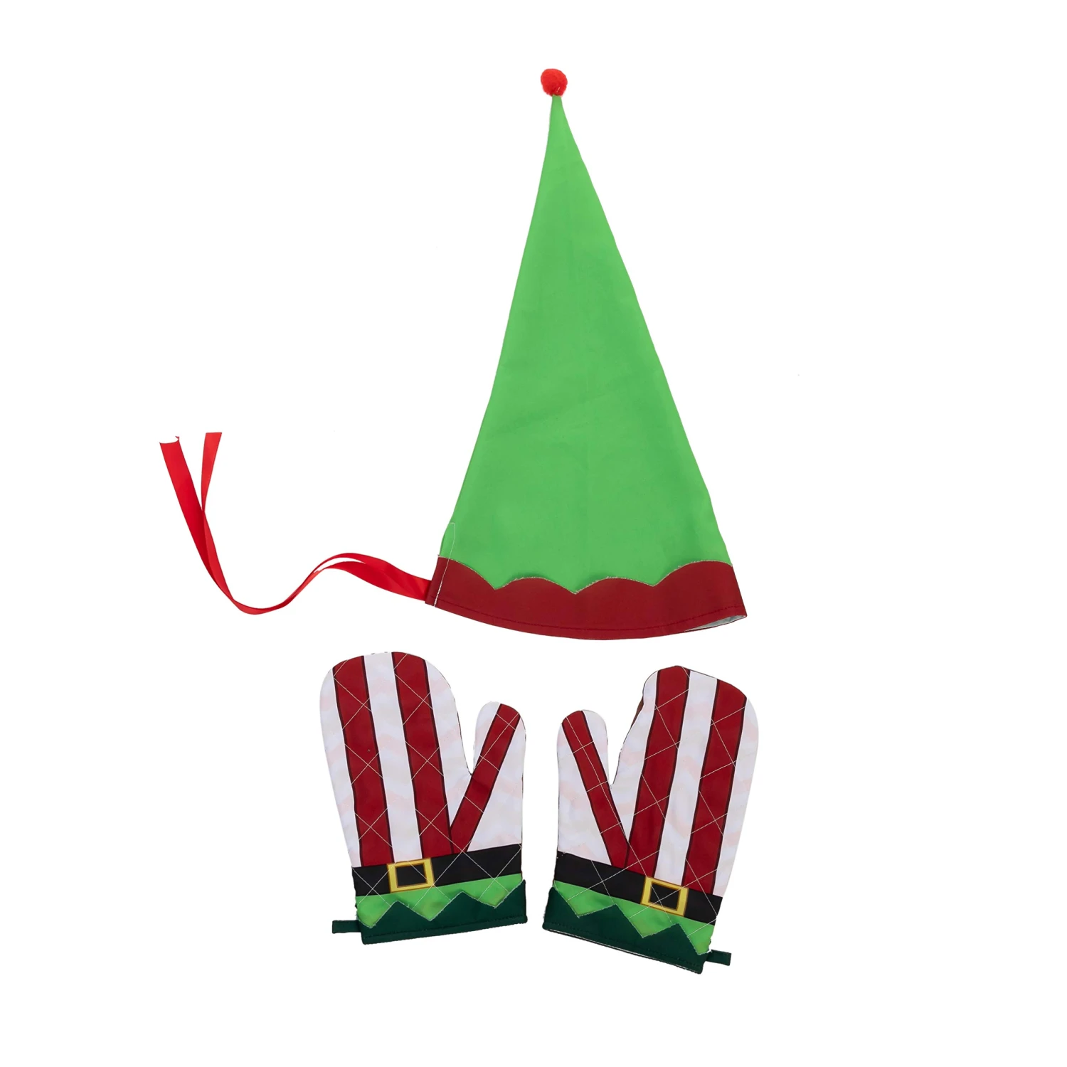 6 Piece Elf Christmas Kitchen Linens Accessories Set 5 6 Piece Elf Christmas Kitchen Linens Accessories Set - Image 3