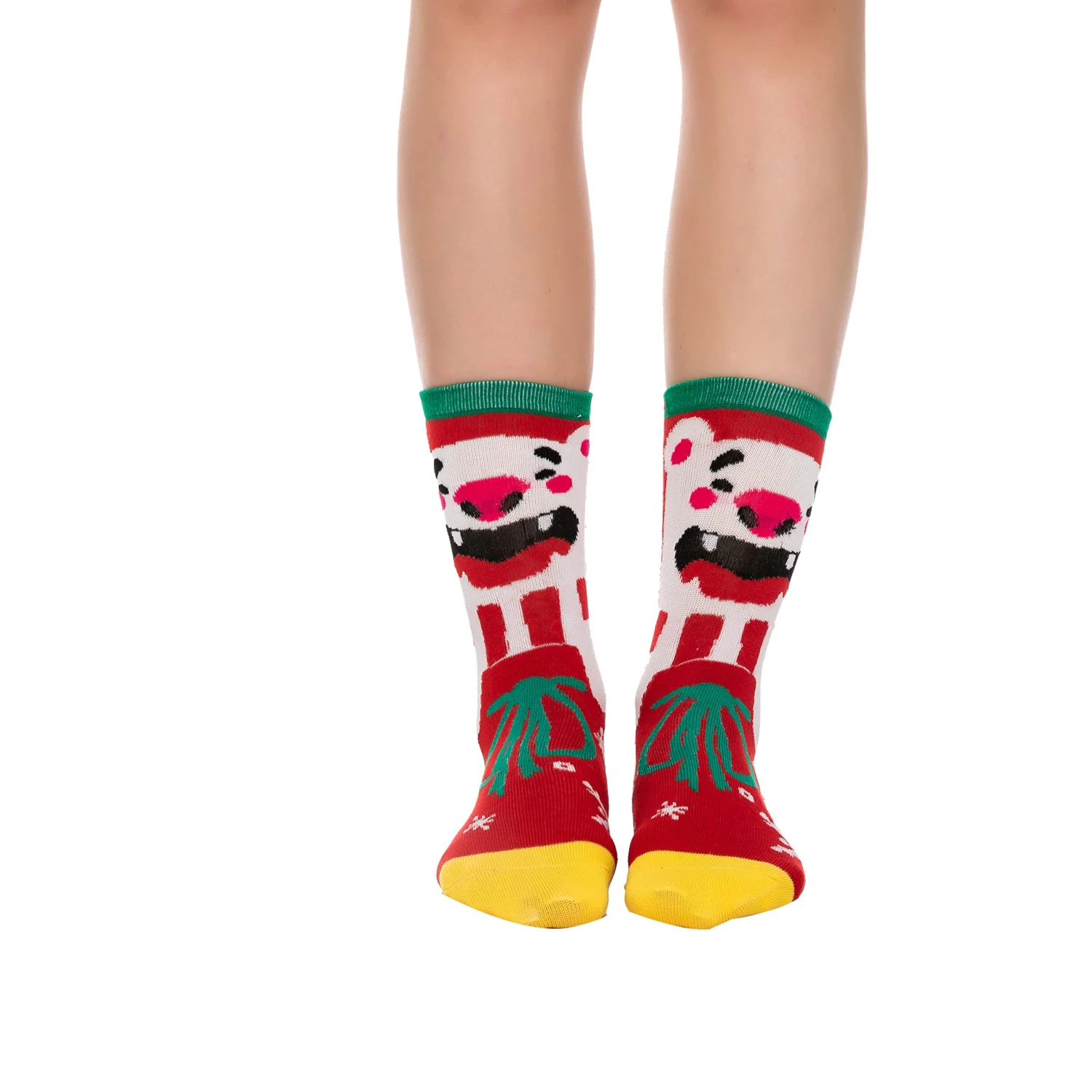 Christmas Cotton Socks, 12 Pairs 6 Christmas Cotton Socks, 12 Pairs - Image 4