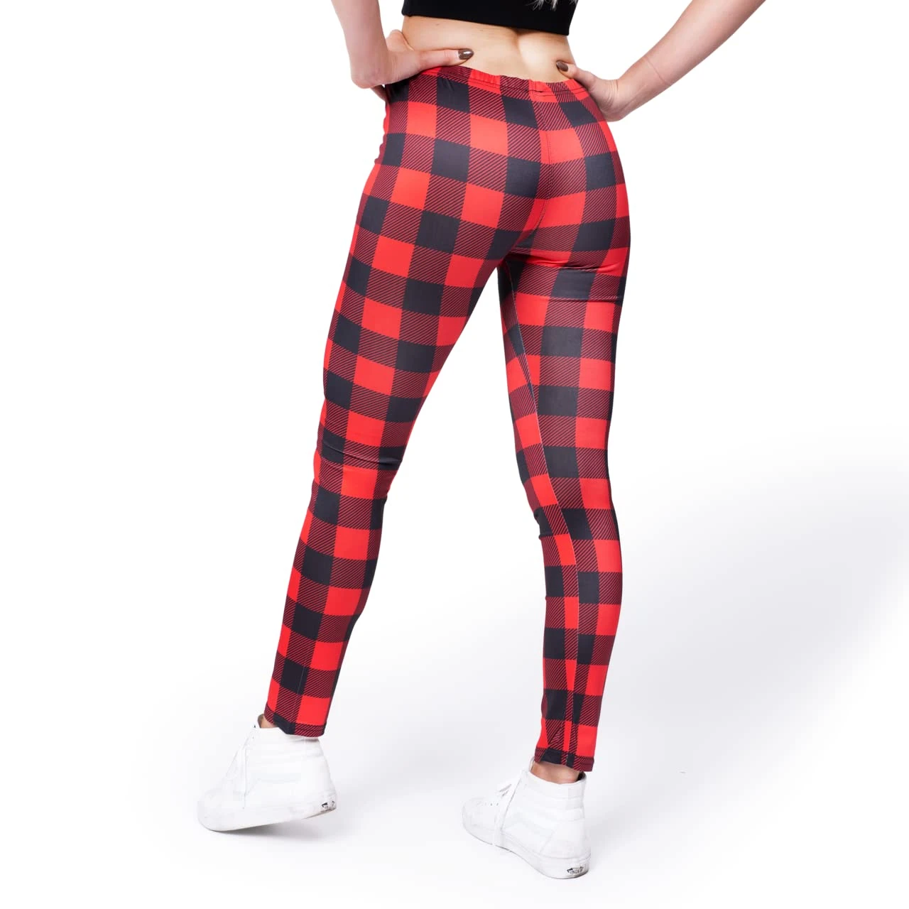 Adult Women Christmas Leggings Geometry Style Pattern 6 Adult Women Christmas Leggings Geometry Style Pattern - Image 4