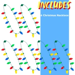 6 Pcs Christmas Nacklace 12 Light Bulbs 11 6 Pcs Christmas Nacklace 12 Light Bulbs -Xmas Supplies Shop image 4 0d5f4452 fe01 4217 aecb 254d2af83e5d