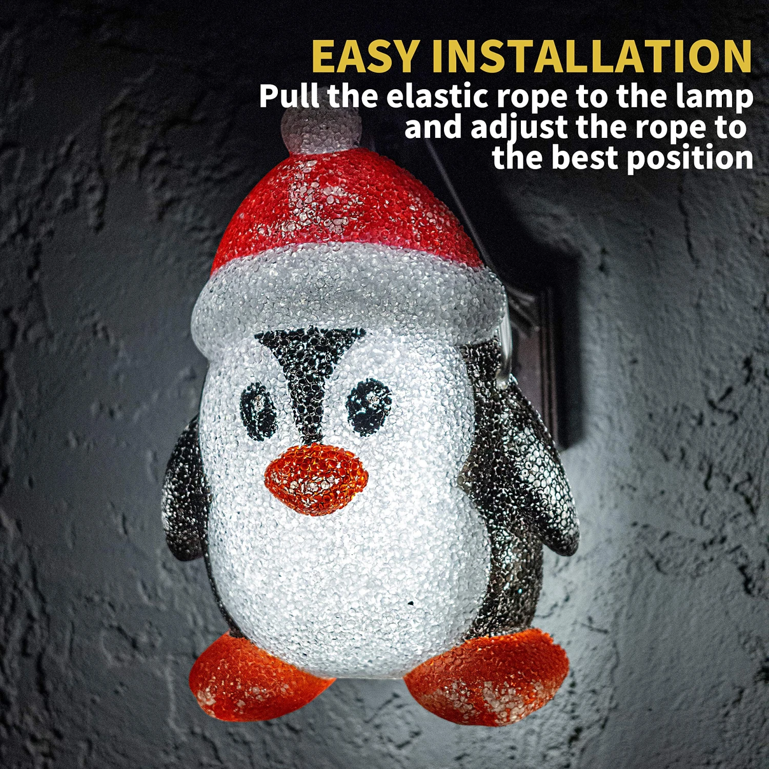 Christmas Penguin Light Cover, 2 Pack 6 Christmas Penguin Light Cover, 2 Pack - Image 4