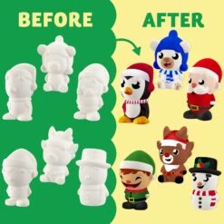 Christmas Squishy Coloring Craft Kit -Xmas Supplies Shop image 4 2301a776 088e 4f55 963b 2e15c3643ecb