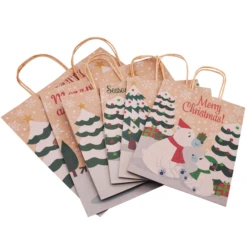 24 Pcs Bulk Christmas Kraft Gift Bags 11 24 Pcs Bulk Christmas Kraft Gift Bags -Xmas Supplies Shop image 4 4df3bbd3 706a 4a5f bae4 3b73cce0b75b