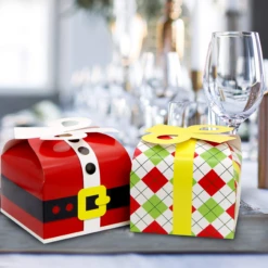 24 PCs 3D Christmas Goodie Boxes With Bow 11 24 PCs 3D Christmas Goodie Boxes With Bow -Xmas Supplies Shop image 4 4f57372f 6fe5 43ac 99d6 8e88699438ea