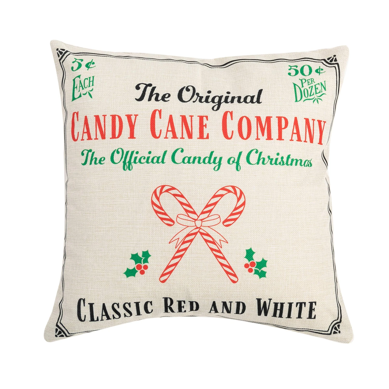 4 Pcs Christmas Classic Pillow Cover 6 4 Pcs Christmas Classic Pillow Cover - Image 4