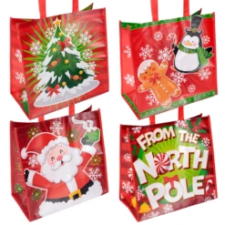 Christmas Large Tote Bags, 12 Pcs 12 Christmas Large Tote Bags, 12 Pcs -Xmas Supplies Shop image 4 6306c5ce c4bf 4ad7 bb1e 609394e44f86