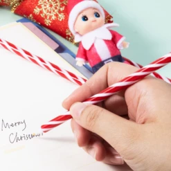 12Pcs Christmas Candy Cane Ball Point Pens -Xmas Supplies Shop image 4 6f60be3a c172 4215 a07f e03029235805