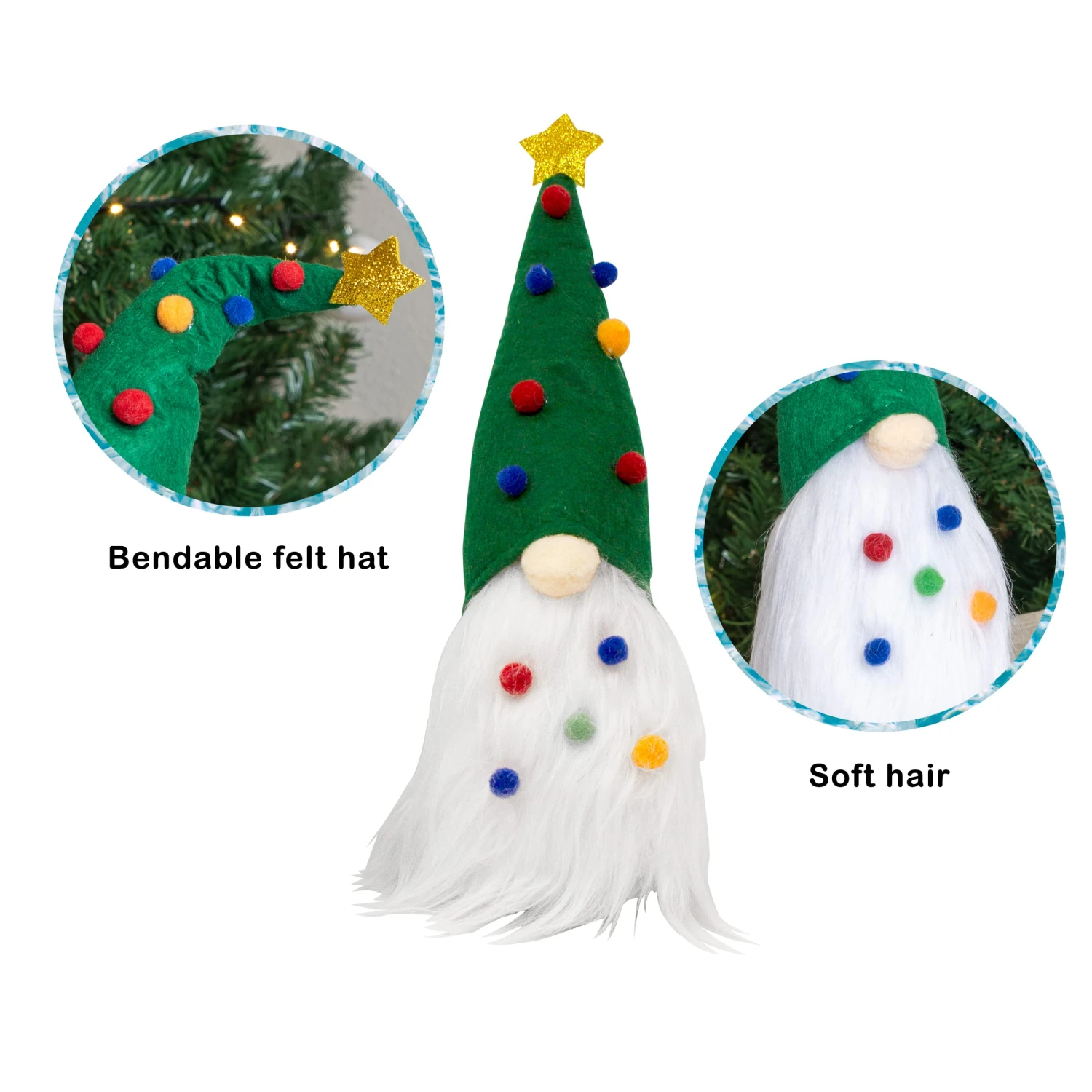 Christmas Tree Couple Gnome 6 Christmas Tree Couple Gnome - Image 4