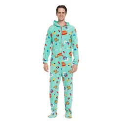 Adult Green Christmas Cartoon Jumpsuit -Xmas Supplies Shop image 4 ba133539 b275 4dc0 81df ae385dbf02aa
