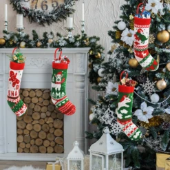 18in Christmas Stockings, 4 Packs -Xmas Supplies Shop image 4 c891c19b 98e5 4f29 8c39 e91bc417931d