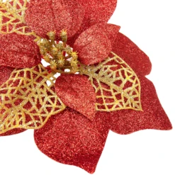 22 Artificial Poinsettia Christmas Flowers 11 22 Artificial Poinsettia Christmas Flowers -Xmas Supplies Shop image 4 cc617bd4 9ba1 4b68 9493 f6ce83a5a592