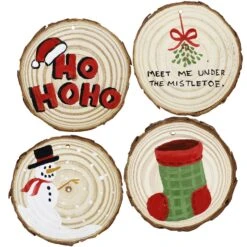 32 Piece Natural Wood Slices DIY Christmas Ornament 13 32 Piece Natural Wood Slices DIY Christmas Ornament -Xmas Supplies Shop image 4 d27ac19b 893c 4245 a08f a6706e094dac