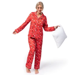 Family Christmas Red Suit Pajamas Women -Xmas Supplies Shop image 4 d91b2e91 8c32 4ef9 a0a8 72866e420433