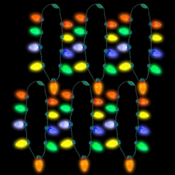 Christmas Led Light Up Bulb Necklace, 3 Pack -Xmas Supplies Shop image 4 e7f5ffe2 ddce 4ef9 8108 72dda5b30b23