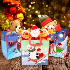 Christmas Reusable Grocery Bags With Handle, 12 Pcs 12 Christmas Reusable Grocery Bags With Handle, 12 Pcs -Xmas Supplies Shop image 4 ee27b585 8095 496f aa6e 24cb2fa3d240