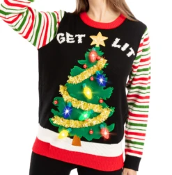 Get Lit Christmas Tree Ugly Sweater With Light Bulbs (Women) 11 Get Lit Christmas Tree Ugly Sweater With Light Bulbs (Women) -Xmas Supplies Shop image 4 fe9abff8 78c2 45a1 8e2f ed278125400d