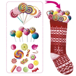Knit Christmas Stockings, 6 Pack -Xmas Supplies Shop image 5 00bd9008 576f 4a51 a84b 966844b640a2