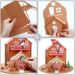 Christmas EVA Foam Gingerbread House, 2 Pack 15 Christmas EVA Foam Gingerbread House, 2 Pack -Xmas Supplies Shop image 5 08897a55 44a6 4faf aab4 697f4fe43b91