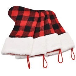 4 Pcs Buffalo Plaid Christmas Stockings 13 4 Pcs Buffalo Plaid Christmas Stockings -Xmas Supplies Shop image 5 0de66dd1 43ec 4eed 98df ec5088b49cea