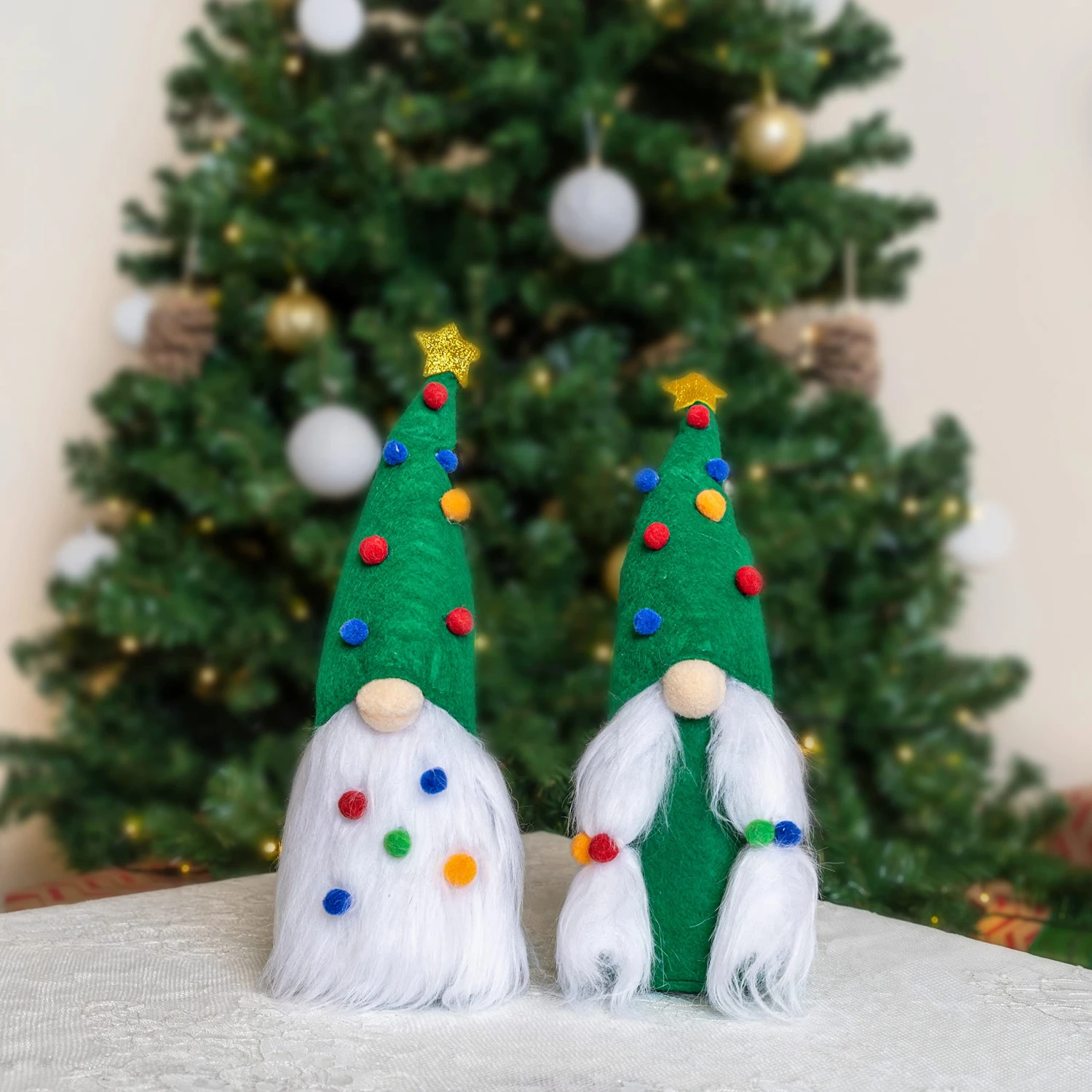 Christmas Tree Couple Gnome 7 Christmas Tree Couple Gnome - Image 5
