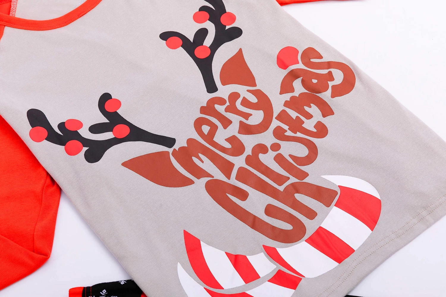 Women Christmas Reindeer Family Matching Pajama 7 Women Christmas Reindeer Family Matching Pajama - Image 5