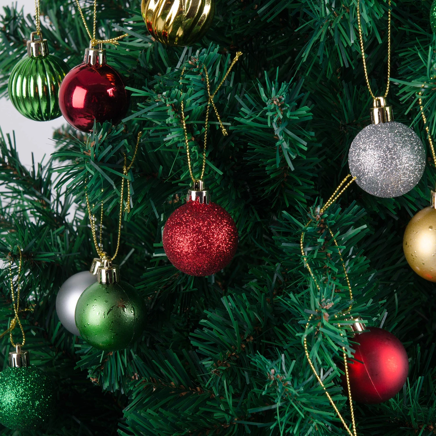 Luxury Shatterproof Multi-color Christmas Ball Ornaments Set 7 Luxury Shatterproof Multi-color Christmas Ball Ornaments Set - Image 5