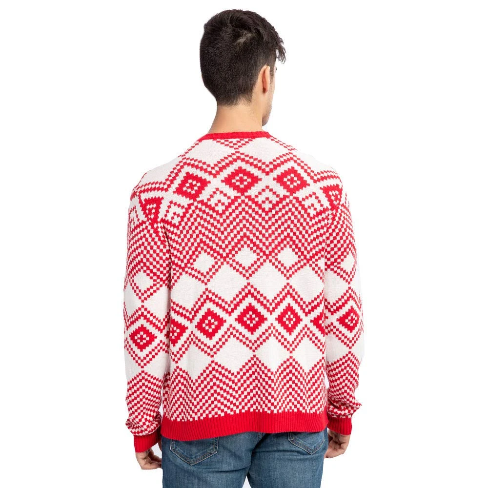 Christmas Sweaters Men's Ugly Sweater Fuzzy Llama Alpaca 7 Christmas Sweaters Men's Ugly Sweater Fuzzy Llama Alpaca - Image 5