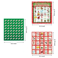 Christmas Bingo (Red), 28 Pcs 13 Christmas Bingo (Red), 28 Pcs -Xmas Supplies Shop image 5 9172613a d53b 4dfd a95c 72c45251b3c5
