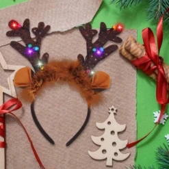 Christmas Light Up Reindeer Headband, 4 Pcs 13 Christmas Light Up Reindeer Headband, 4 Pcs -Xmas Supplies Shop image 5 9eb69a21 69f0 4d32 be2c 058f00041605