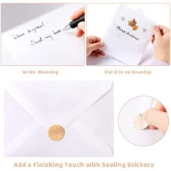 Merry Christmas Greeting Cards, 72 Pcs -Xmas Supplies Shop image 5 9ef88f5a 4c03 45ea 8769 0d25605dbe9f