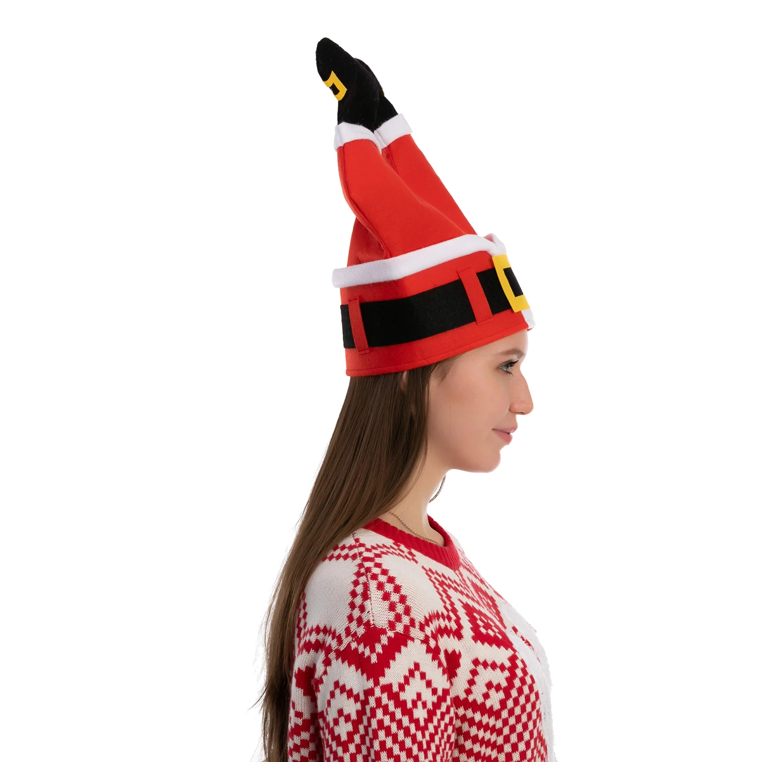 3 Piece Christmas Santa Pants Hats 7 3 Piece Christmas Santa Pants Hats - Image 5