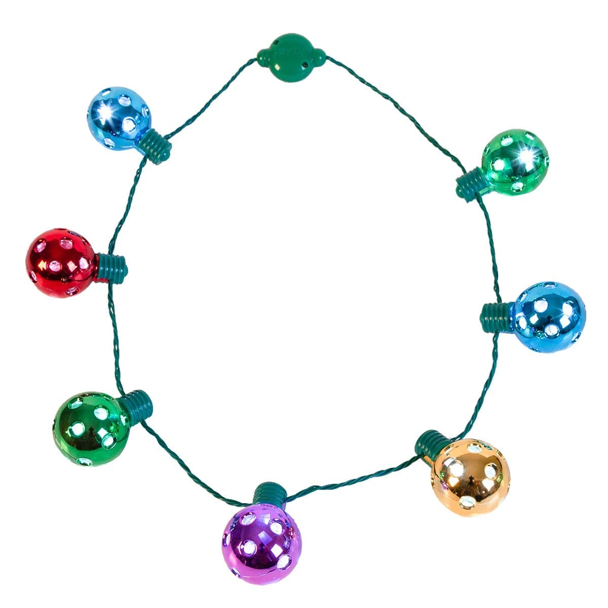 Christmas Led Disco Necklace, 3 Pack 7 Christmas Led Disco Necklace, 3 Pack - Image 5