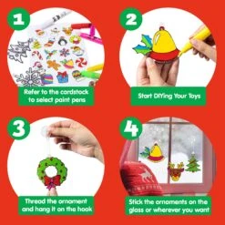 KLEVER KITS - Christmas Window Craft -Xmas Supplies Shop image 5 bcd7e586 974b 4d99 8c84 f70cc7bdcc3b