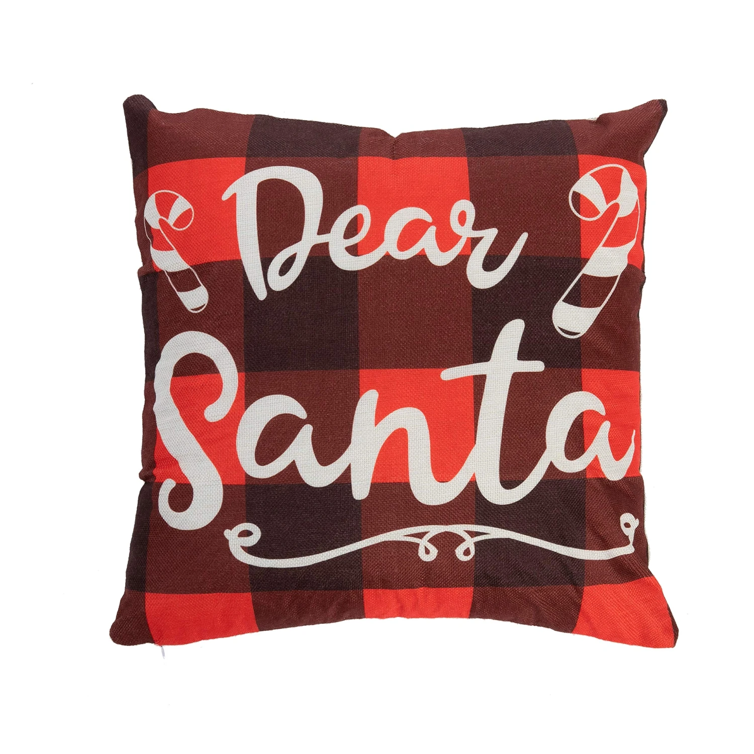 Christmas Buffalo Pillow Covers, 6 Pcs 7 Christmas Buffalo Pillow Covers, 6 Pcs - Image 5