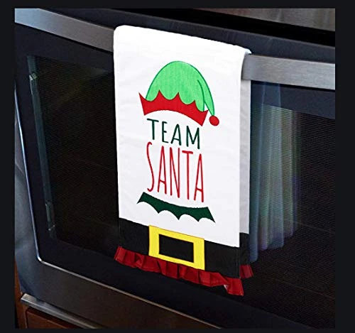 6 Piece Elf Christmas Kitchen Linens Accessories Set 7 6 Piece Elf Christmas Kitchen Linens Accessories Set - Image 5