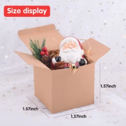 Brown Kraft Paper Gift Boxes With Lids And Grass Twines For Christmas, 50 Pcs 14 Brown Kraft Paper Gift Boxes With Lids And Grass Twines For Christmas, 50 Pcs -Xmas Supplies Shop image 5 edc036d4 aeee 421b bffe 5aa320c0f1ef