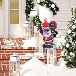 25in Tall Christmas Lighted Santa With Merry Christmas Sign 14 25in Tall Christmas Lighted Santa With Merry Christmas Sign -Xmas Supplies Shop image 6 017f755d 478b 4674 b7ef 92d3d7ab28aa