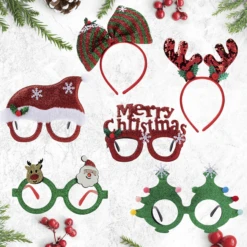 12 Piece Christmas Headbands And Glasses Frames Bundle Set 15 12 Piece Christmas Headbands And Glasses Frames Bundle Set -Xmas Supplies Shop image 6 264fa61c 67a7 445c a1dc 52ce2bd3f4c3